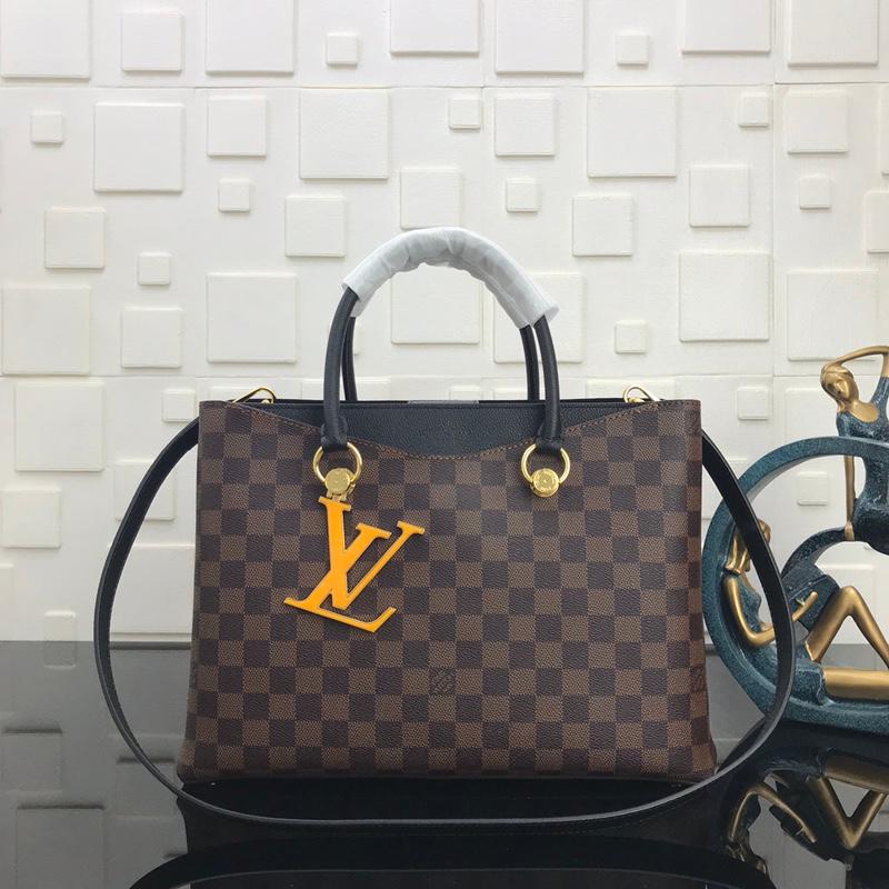 LV Handbags Tote Bags N40050 black